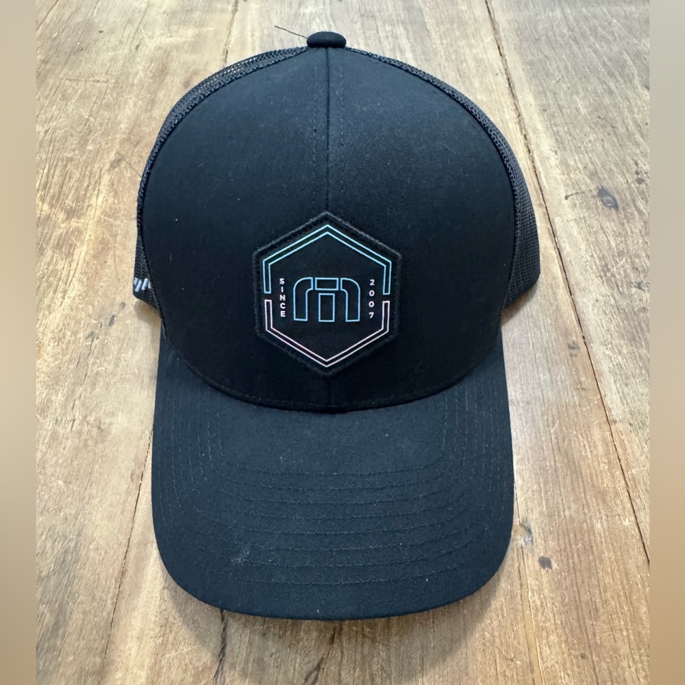 Travis Mathew Black Hat with Logo